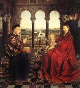 Jan Van Eyck, The Virgin of Chancellor Rolin (mk08)
